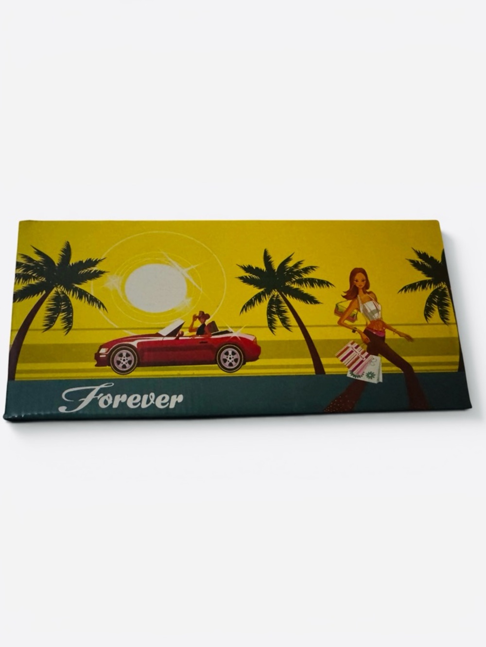 Forever Link Benefit-31 Rhinestone Black Faux-Fur Double-Buckle Slide Sandals 🖤💎 - Picture 8 of 9